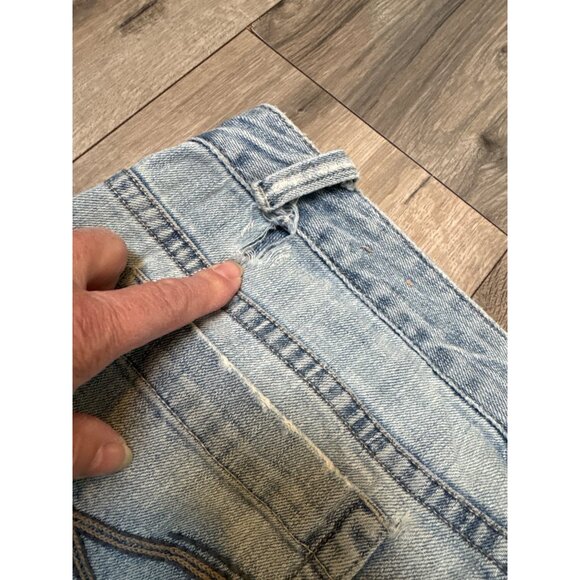 Aeropostale VTG Womens Riley Skinny Flare Jeans Size 9/10 Short 99% Cotton - Picture 4 of 13